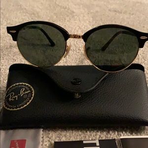 Round club master ray bans